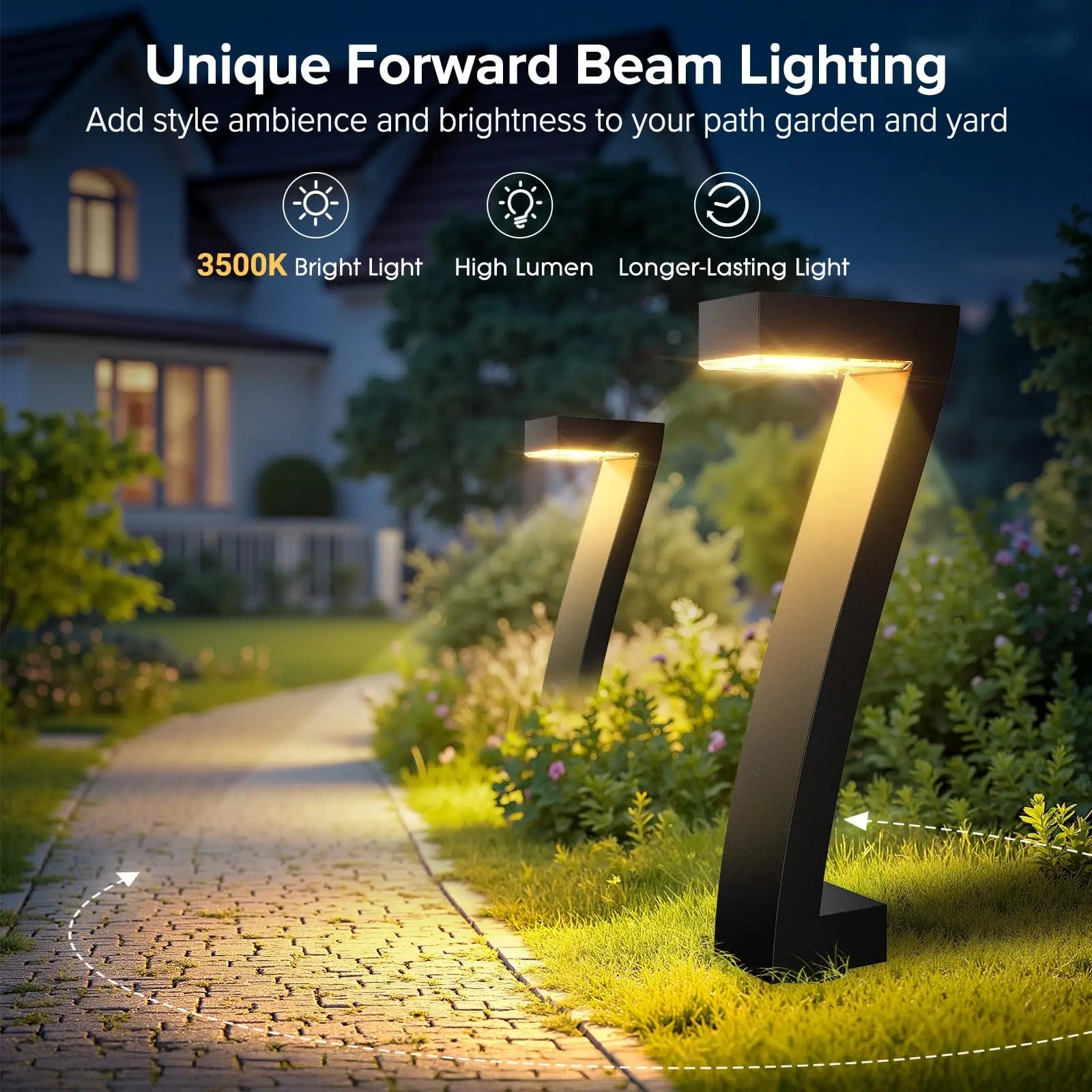 Bright LED Solar Lights Outdoor Pathway Lights