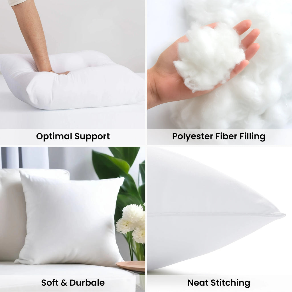 Lux Decor Throw Pillow Inserts