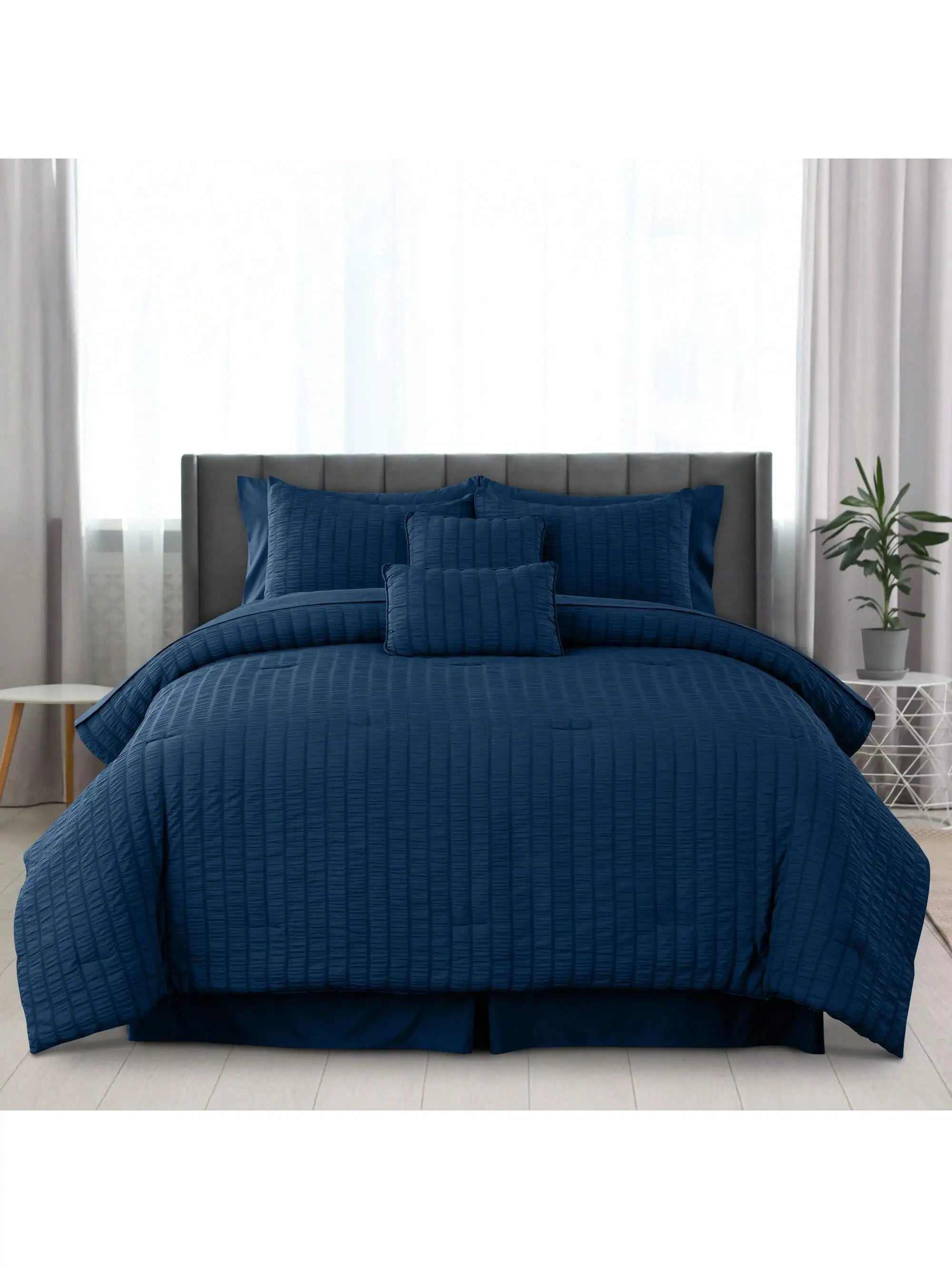 Lux Decor 10 Piece Comforter Set with Sheets