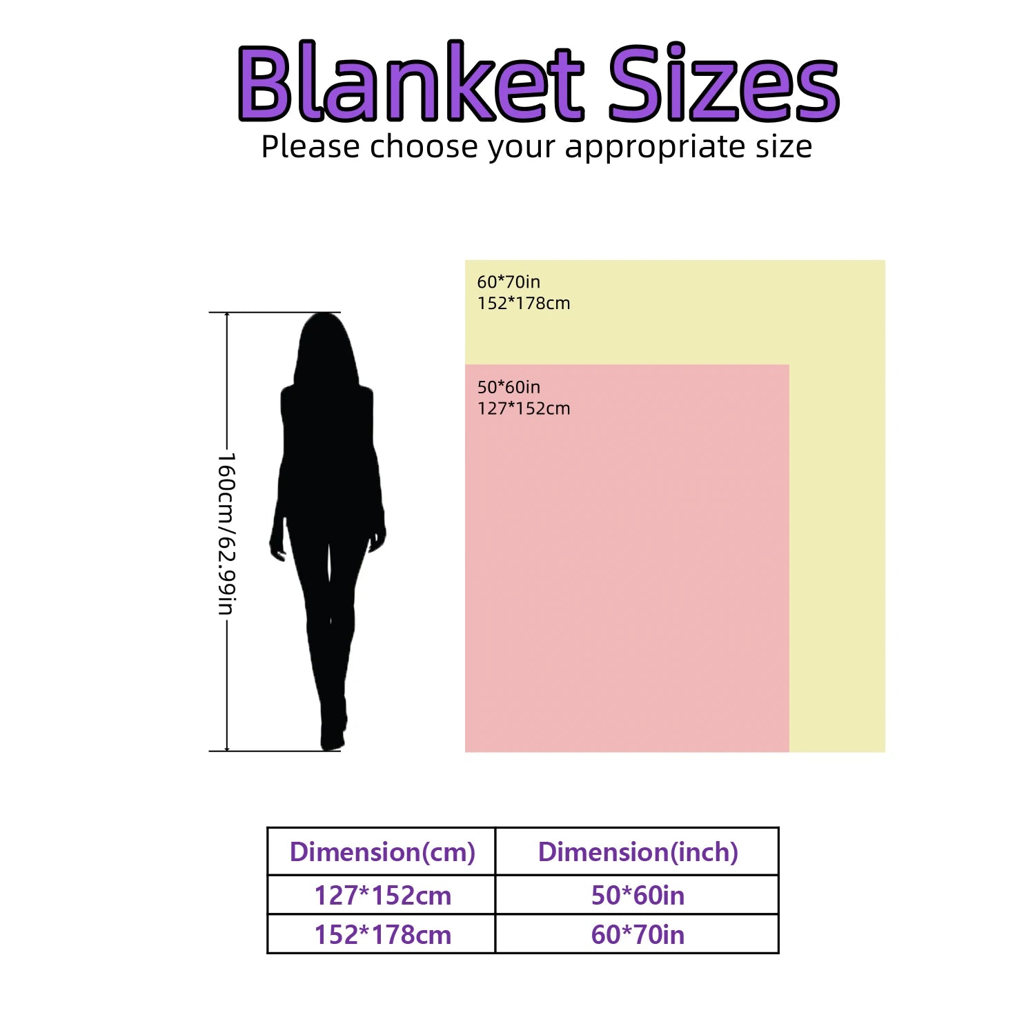ROSEKIND Faux Fur Throw Blanket