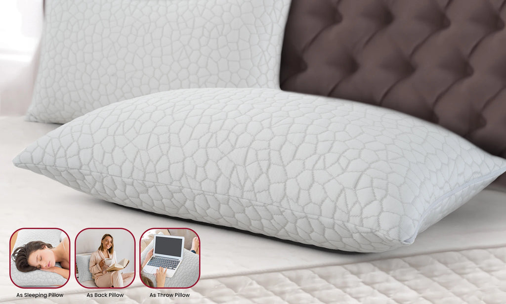 Lux Decor Shredded Memory Foam Pillows 2 Pack