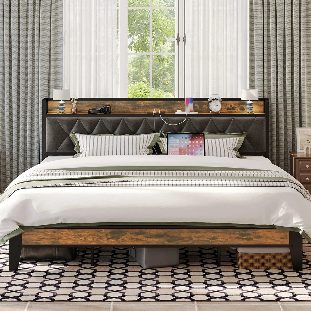 ANCTOR Twin/TwinXL/Full/Queen/King/CaliforniaKing Bed Frames