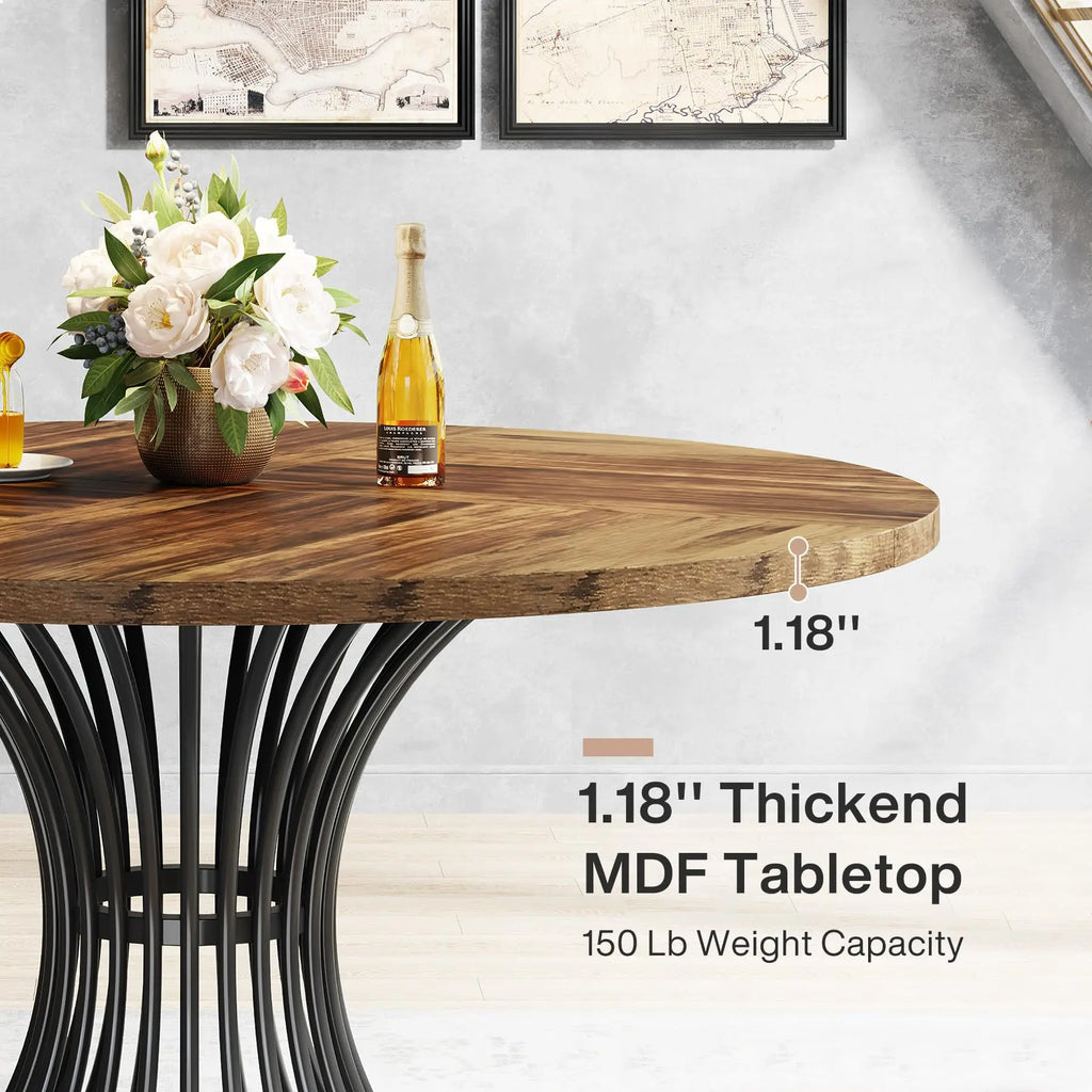 Tribesigns Round Dining Table