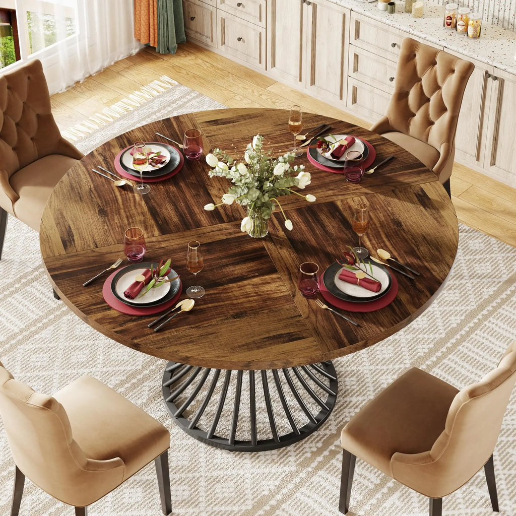 Tribesigns Round Dining Table