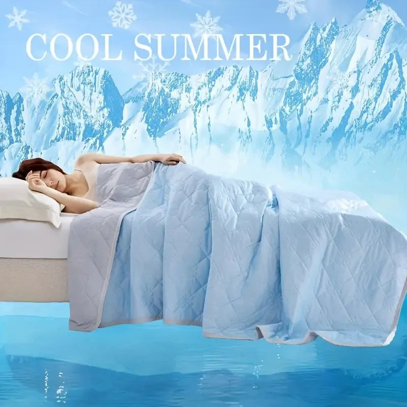 Large Cooling Blanket Dual-Sided Soft & Lightweight Summer Bedding