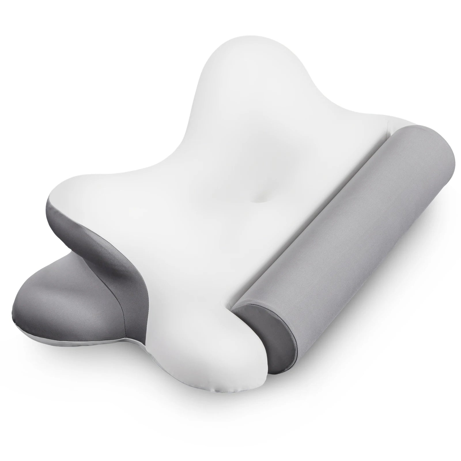 Ergonomic Memory Foam Cervical Neck Pillow with Cooling Pillowcase