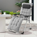 JHK Zero Gravity Recliner Camping Patio Lounge Chair