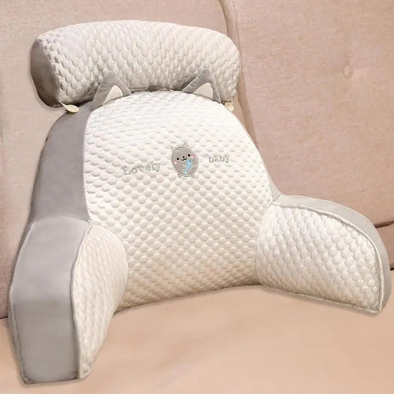 Backrest Pillow With Arms