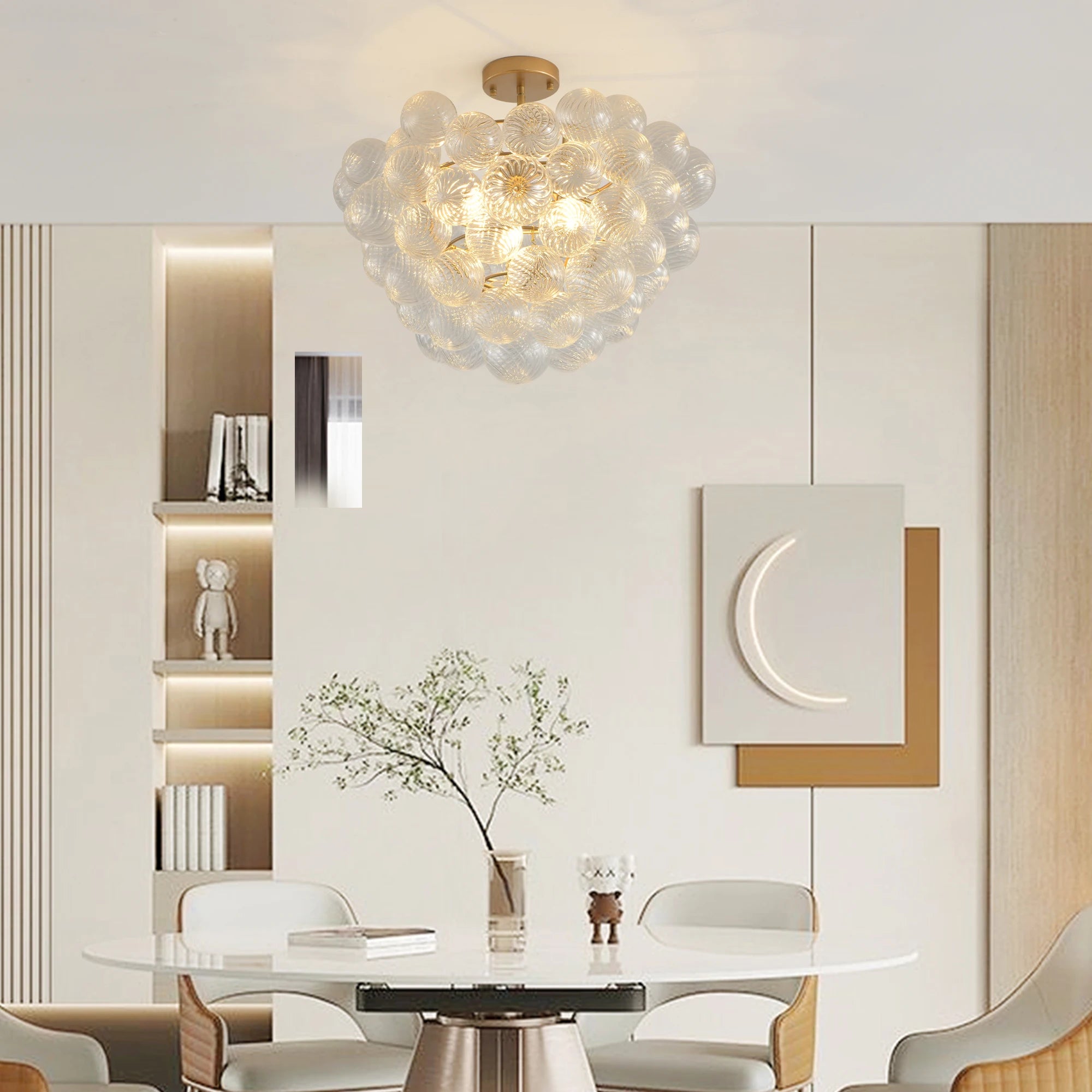 Golden Ceiling Pendant Light Chandelier