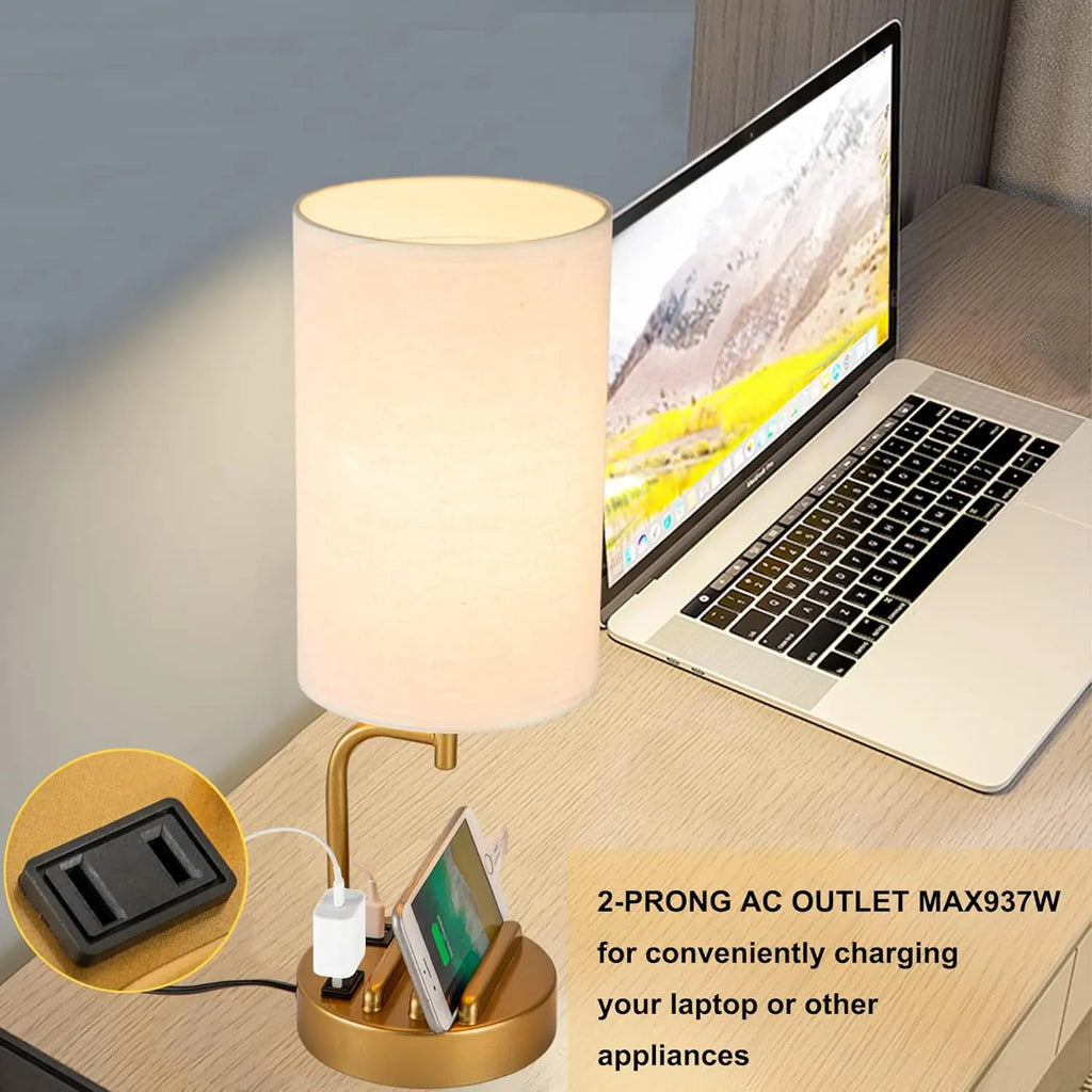 Touch Control USB Table Lamp, 3-Way Dimmable