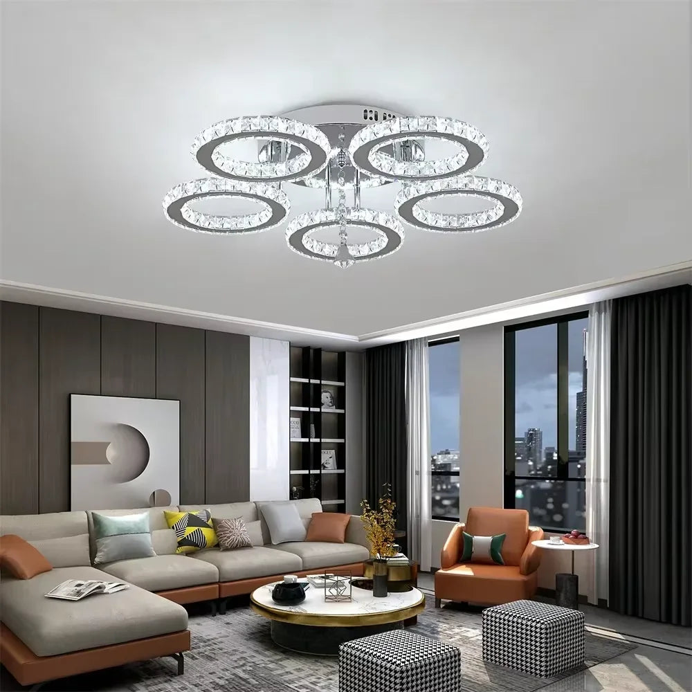 Modern Luxury Ceiling Crystal Chandelier
