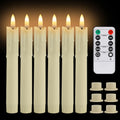 LED Taper Candle with Remote Flameless Flickering Electronic Candle