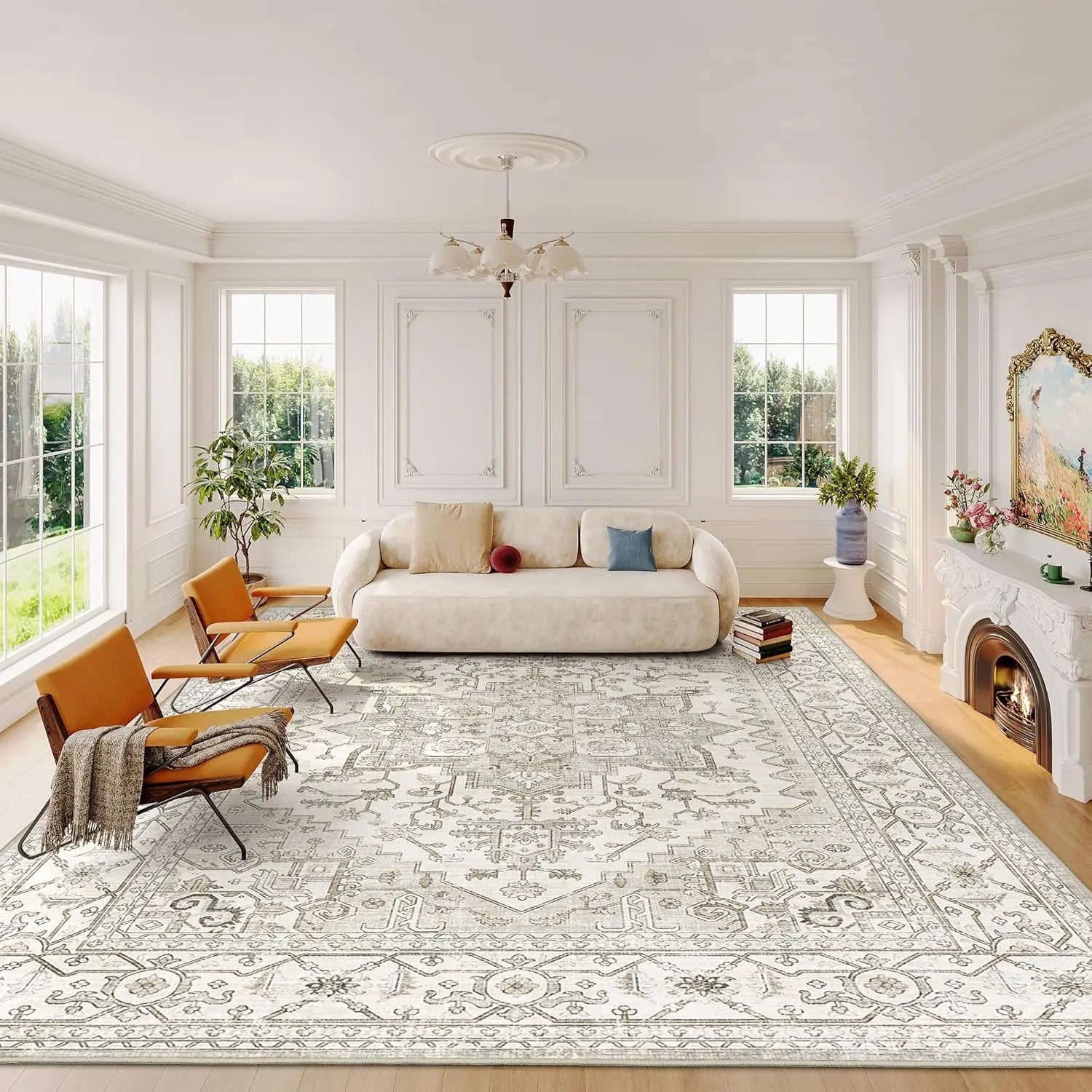8x10 Washable Area Rug