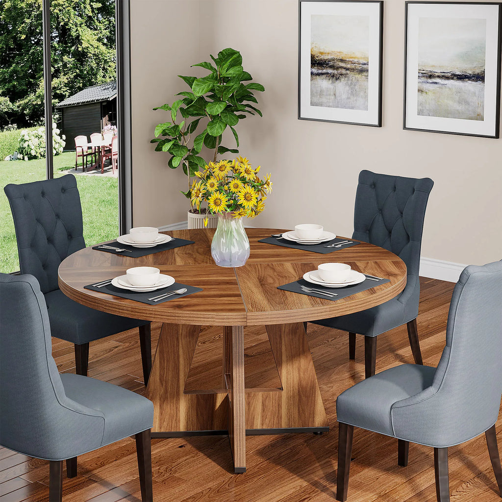 Tribesigns Round Dining Table