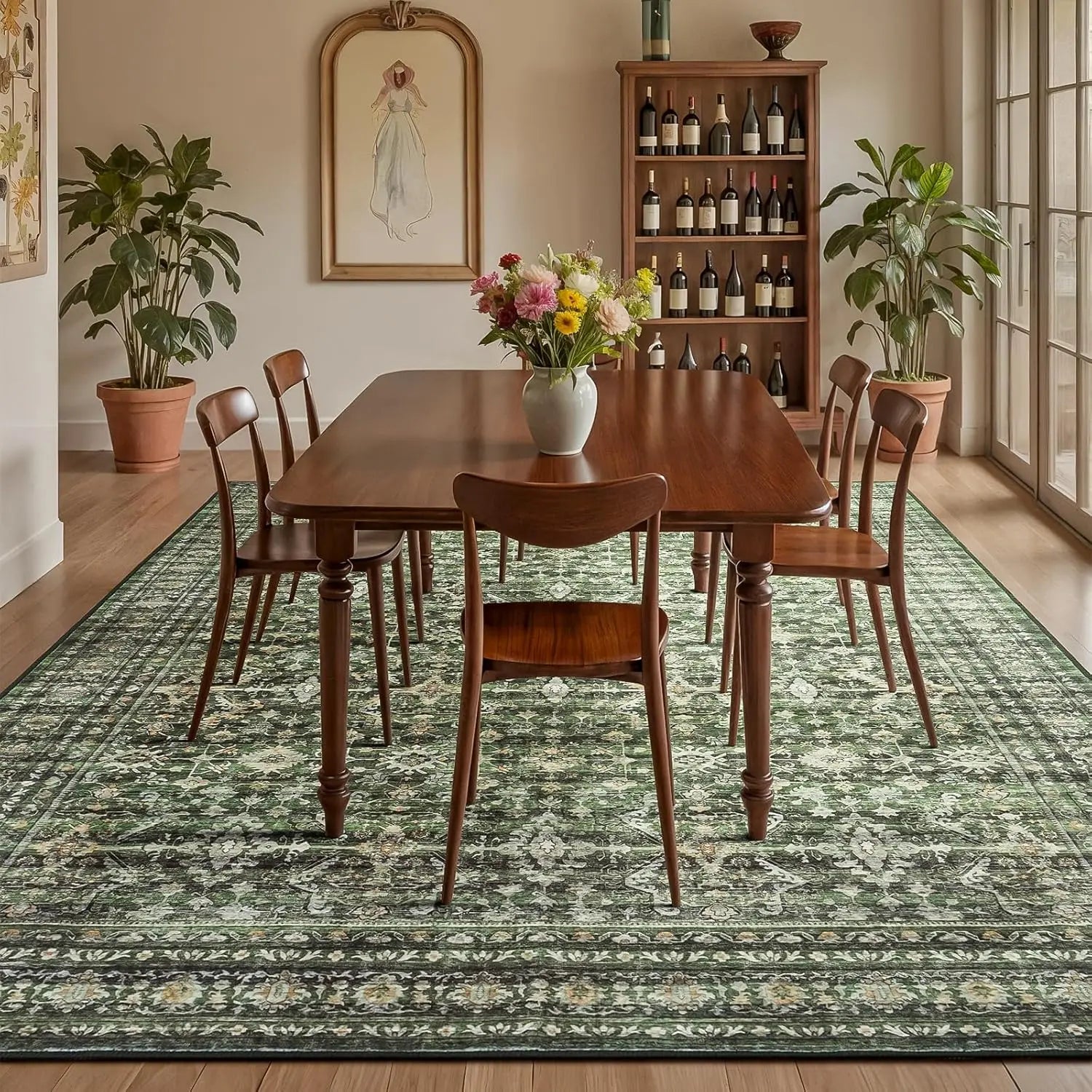 8x10 Washable Area Rug