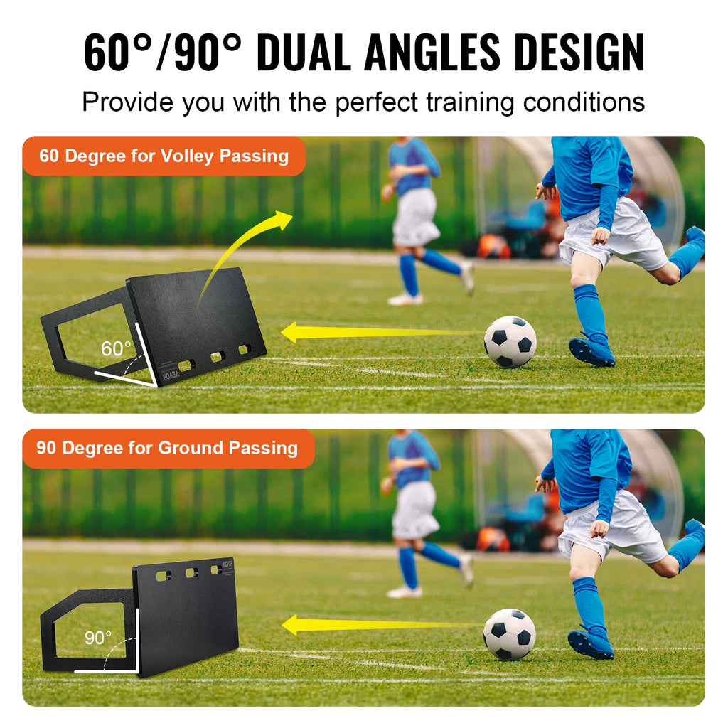 SucceBuy Soccer Rebounder Board Portable Soccer Wall