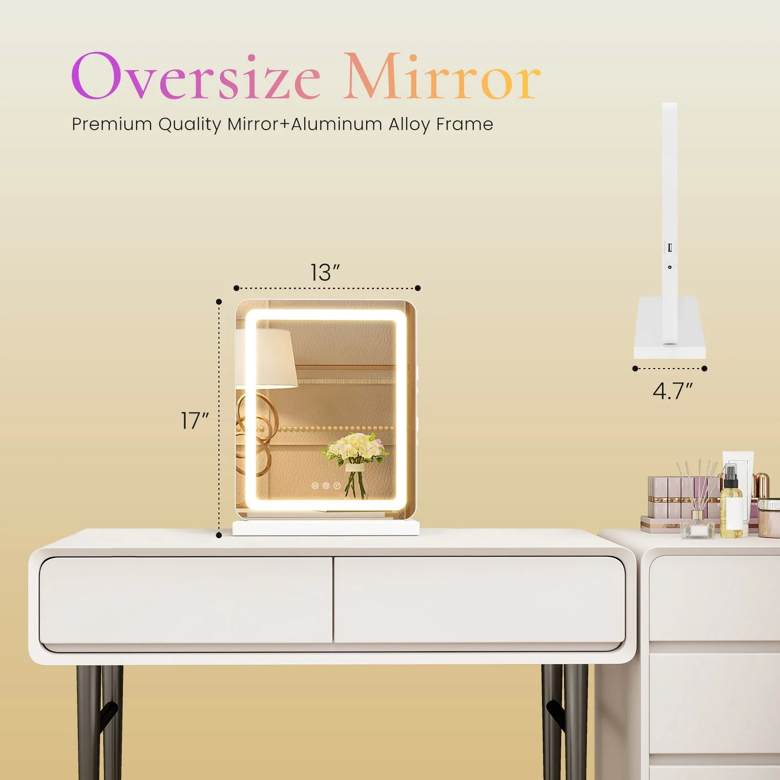 JHK LED Vanity Mirror