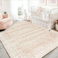 5x7 Pink Nursery Rug