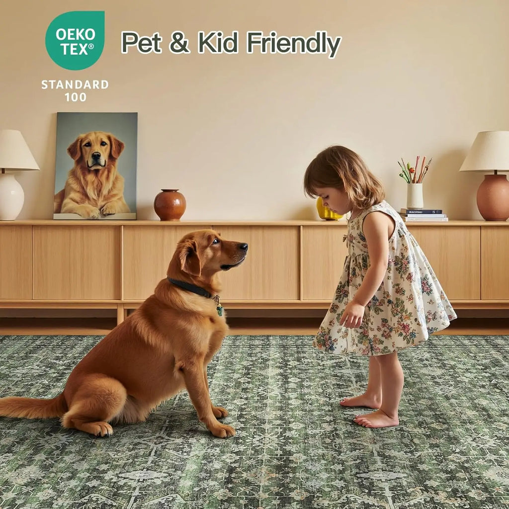 8x10 Washable Area Rug
