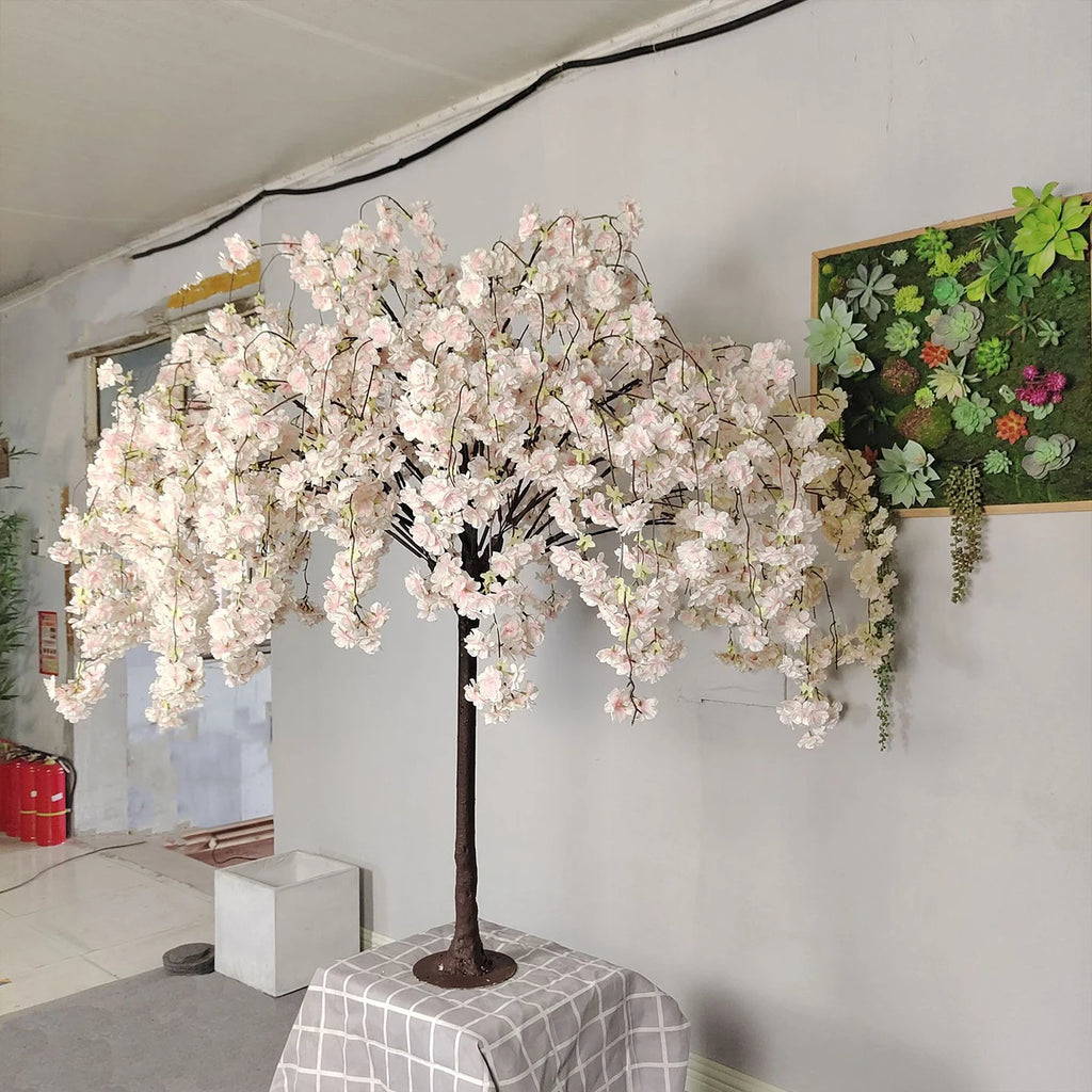 Simulation cherry blossom tree