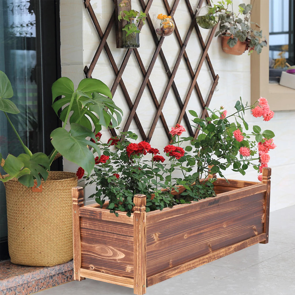 Raised Garden Bed Flower or Vegetable Planter