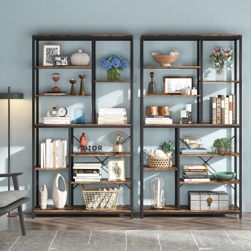 Tribesigns 79 Inches Bookcase with Open Shelves