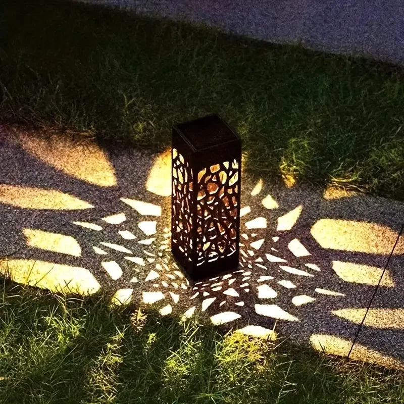 6PCS Solar Powered LED Garden Stake Lights Decorative