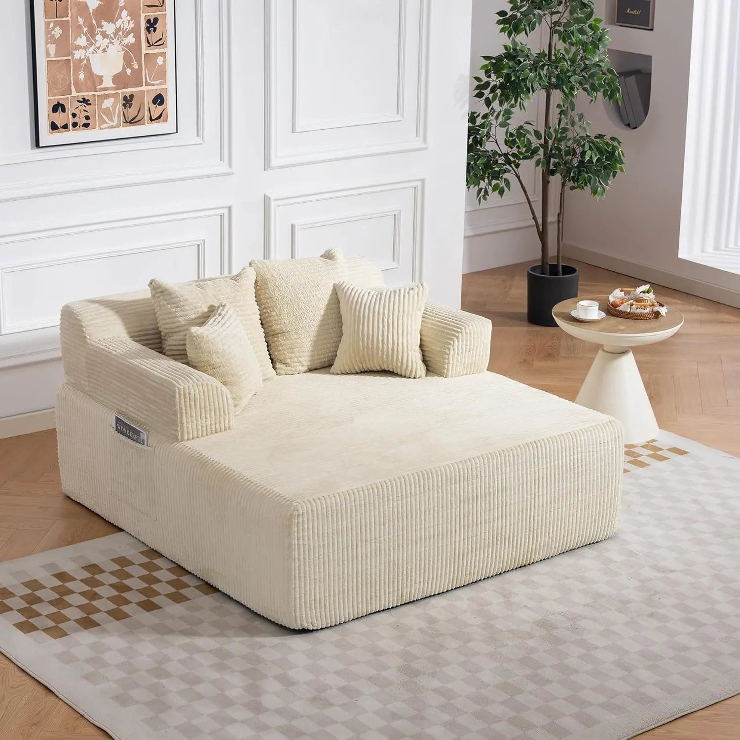 58" Chaise Lounge Chair