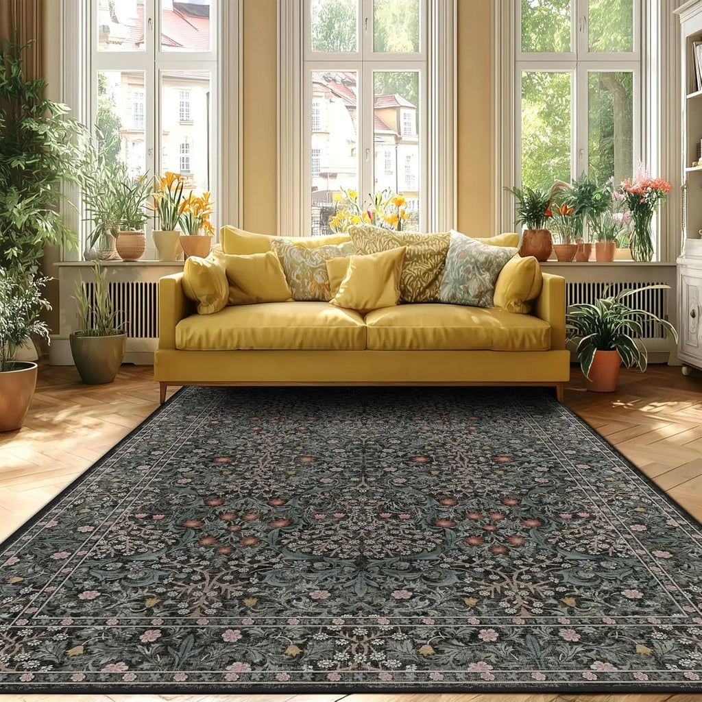 Washable Area Rug 9x12