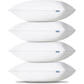 Queen Size Cooling Pillows Set of 4, Hotel Quality with Down Alternative Fill