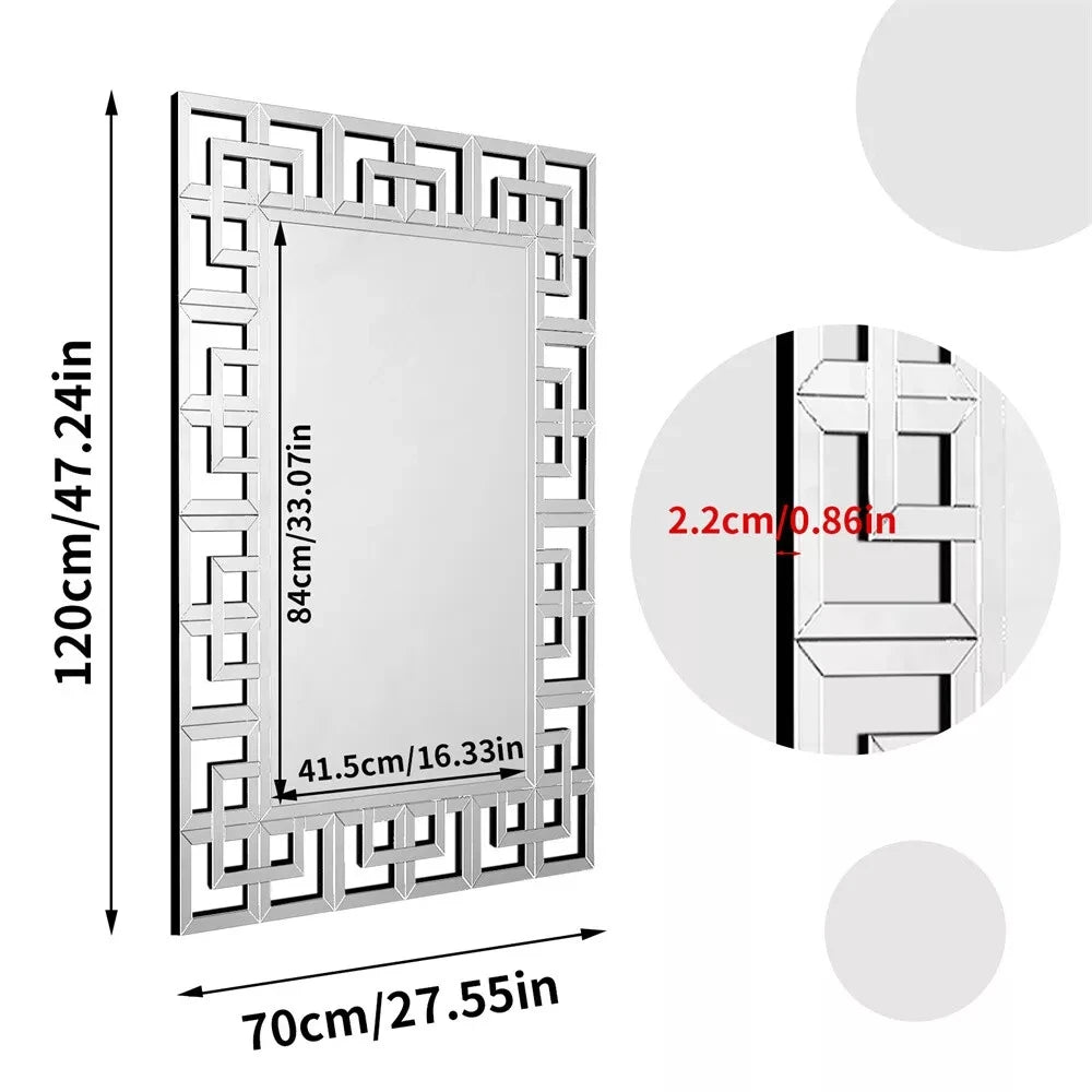 Wisfor Art Decorative Wall Mirror