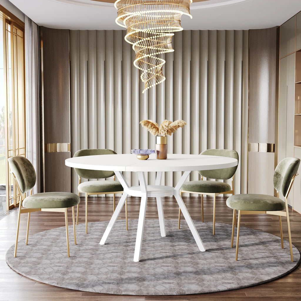 Tribesigns Round Dining Table