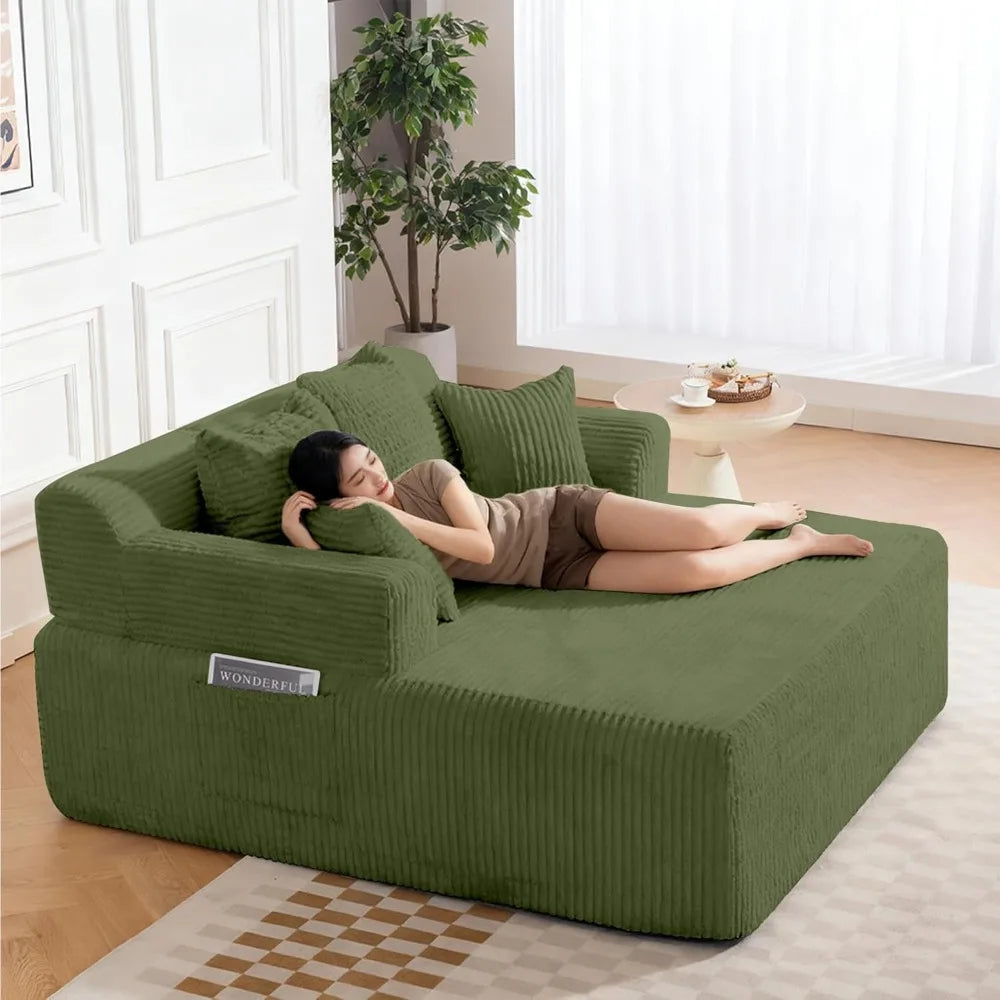 58" Chaise Lounge Chair