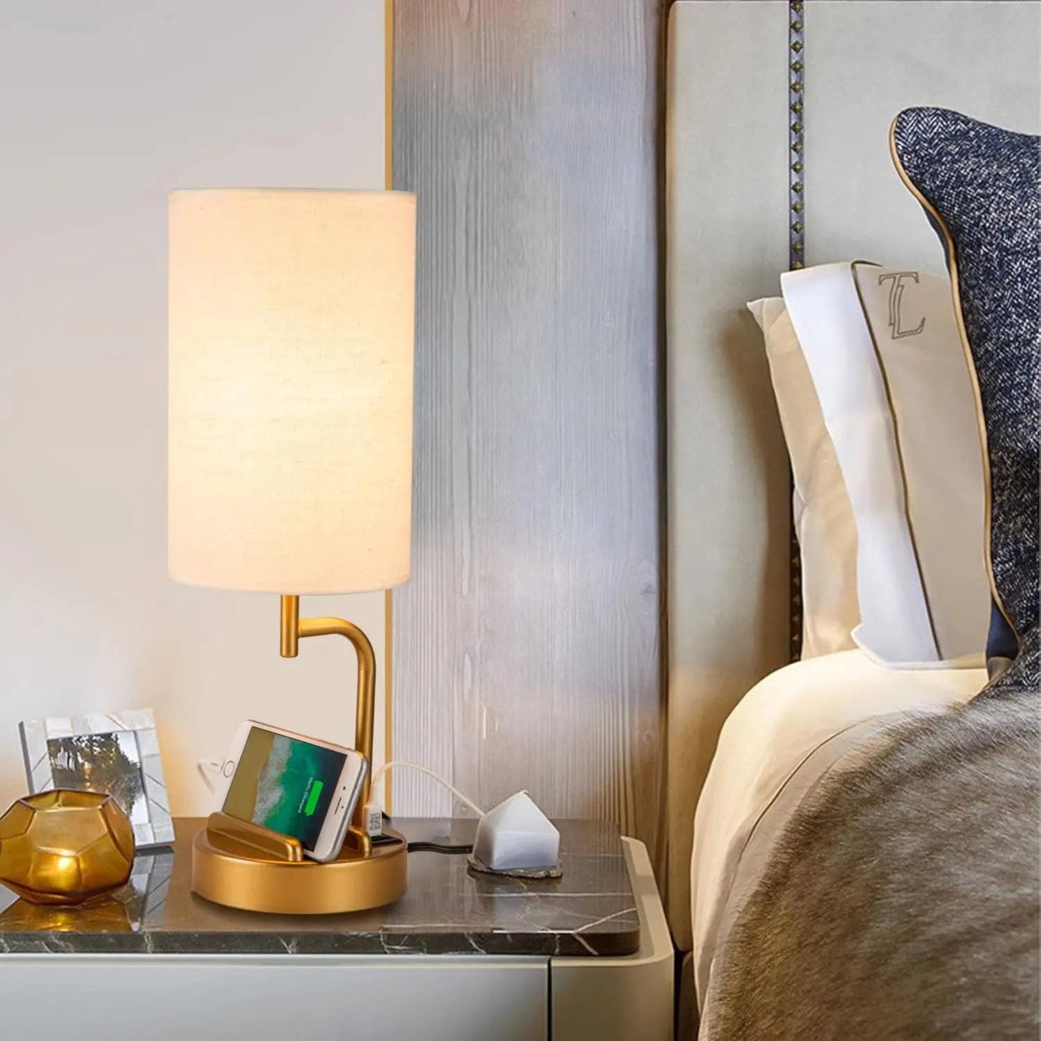 Touch Control USB Table Lamp, 3-Way Dimmable