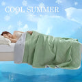 Large Cooling Blanket Dual-Sided Soft & Lightweight Summer Bedding