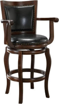 Swivel Bar Stool in Cappuccino