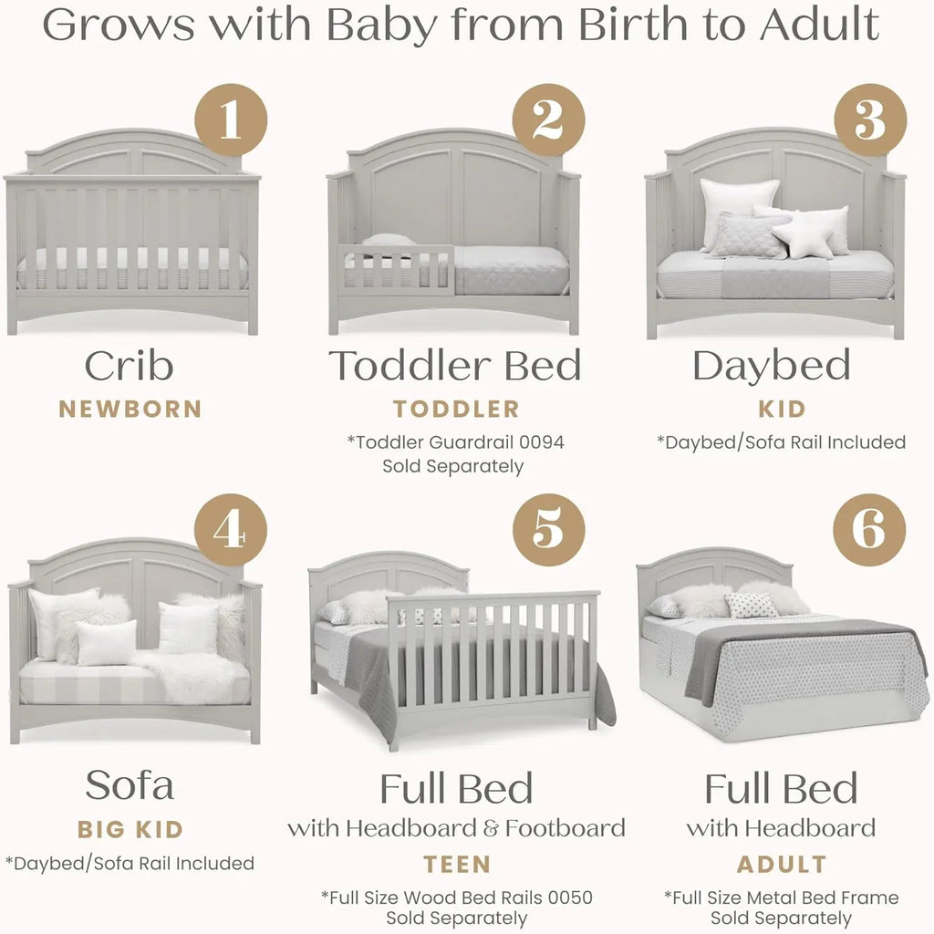 6-in-1 Convertible Crib