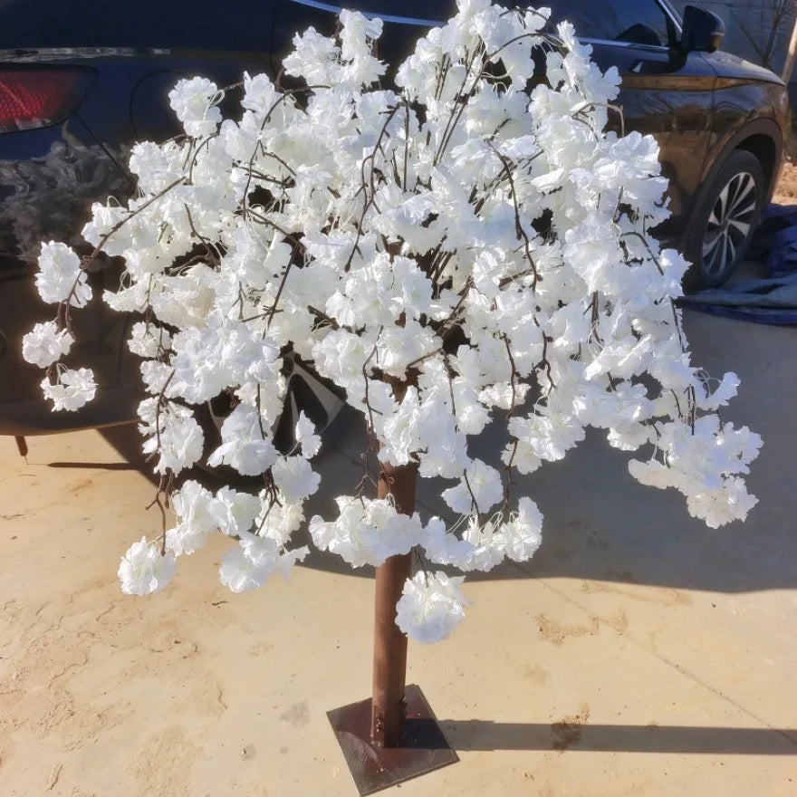 Simulation cherry blossom tree