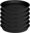 6 Pack Plastic Plant Saucer Drip Tray