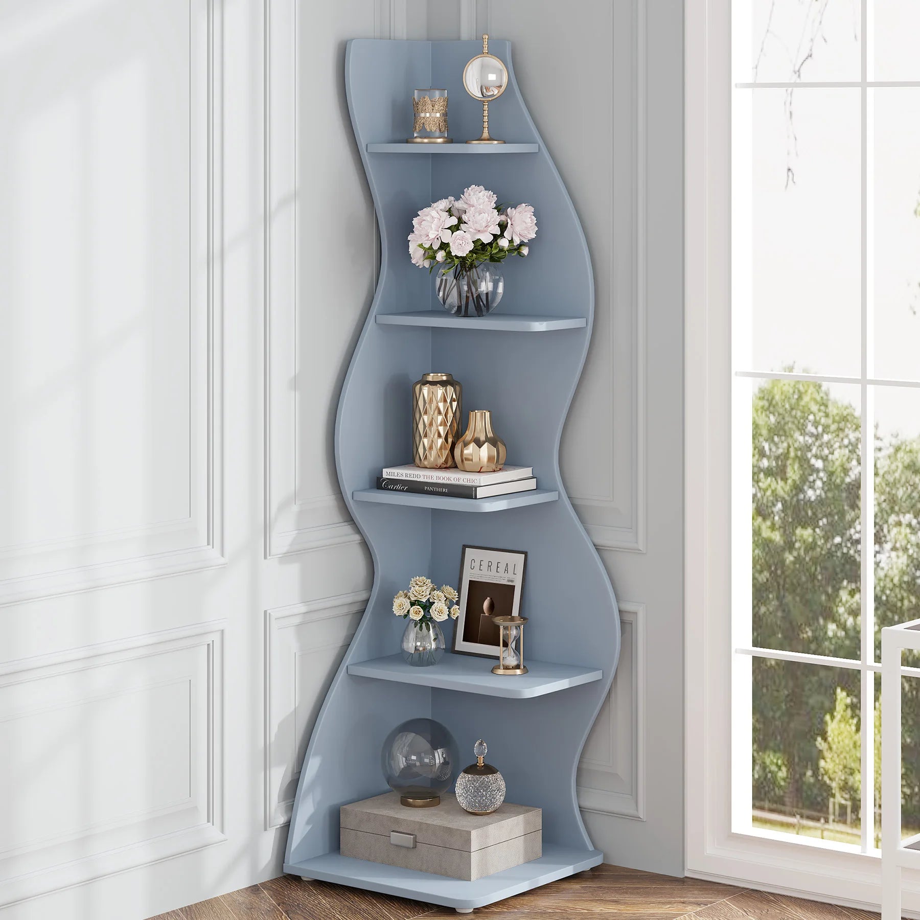 Tribesigns Corner Shelf