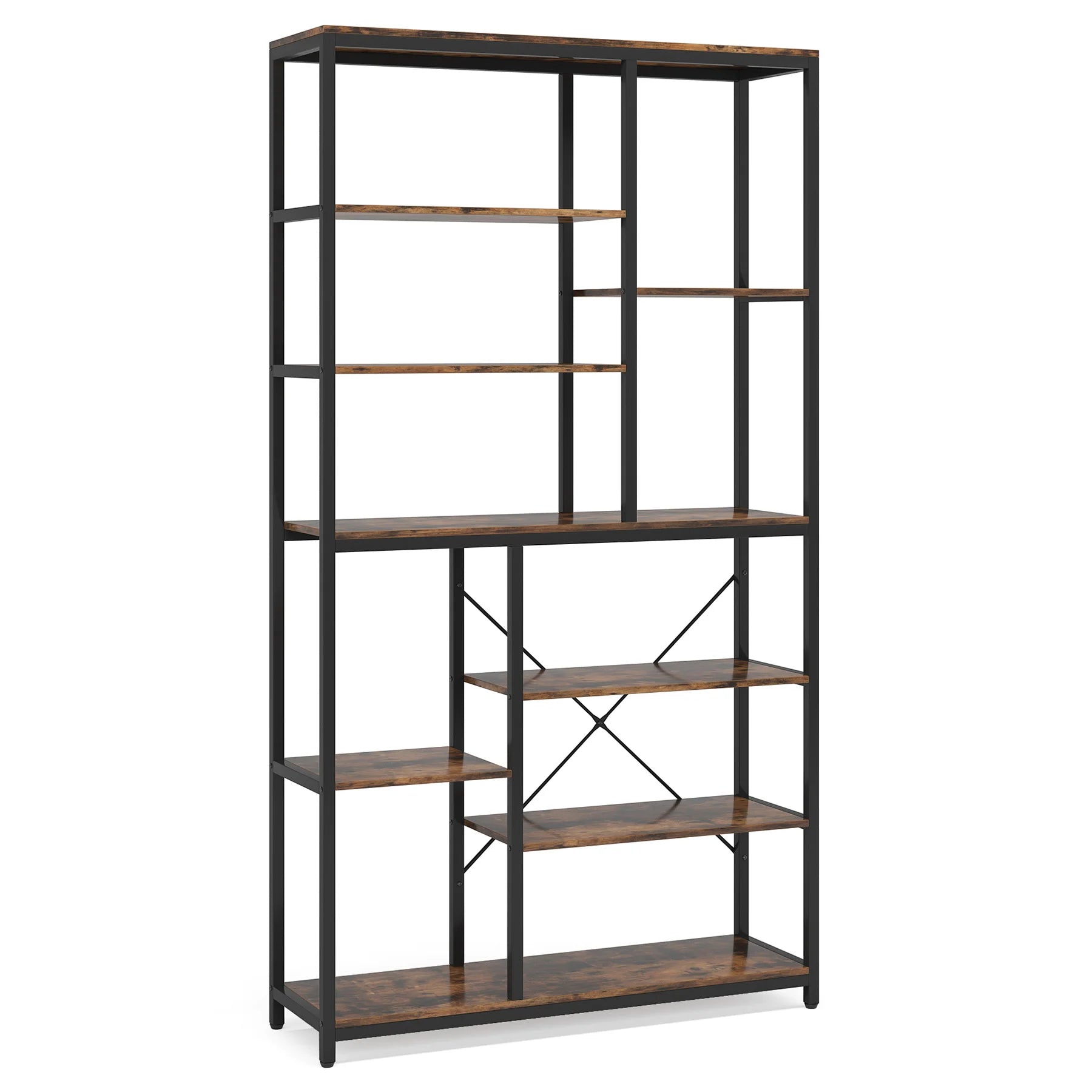 Tribesigns 79 Inches Bookcase with Open Shelves