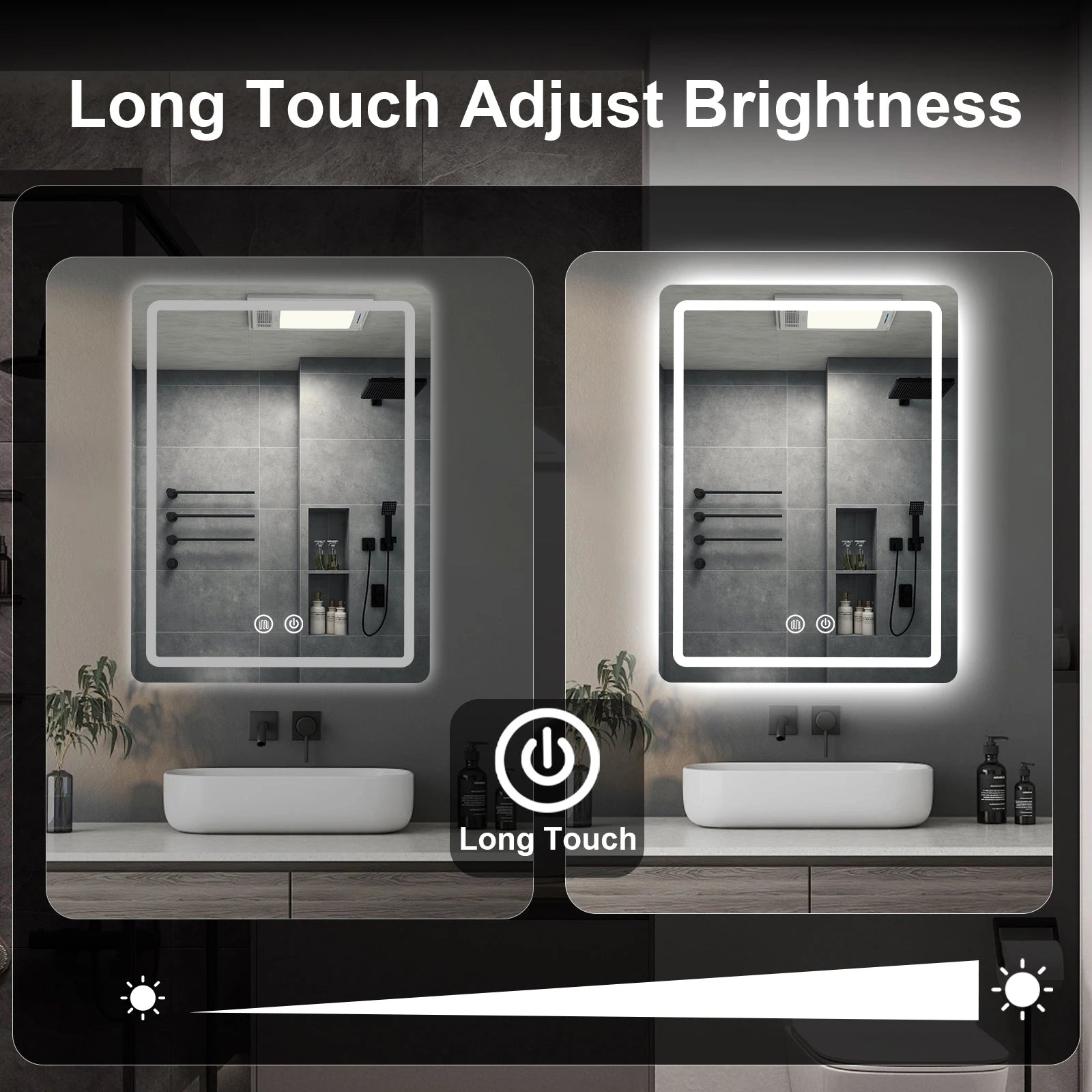 20x28 inch LED Bathroom Mirror
