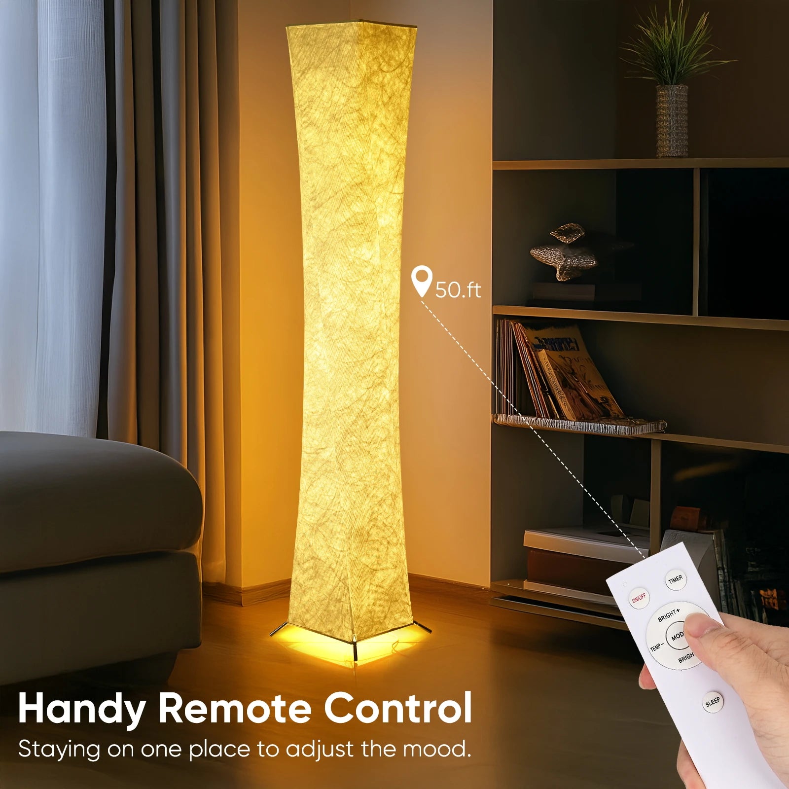 Soft Light Floor Lamp, 52"
