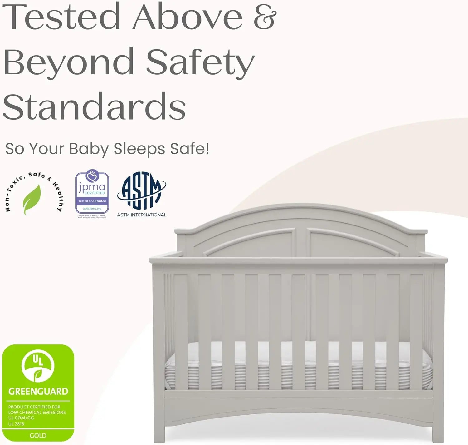 6-in-1 Convertible Crib
