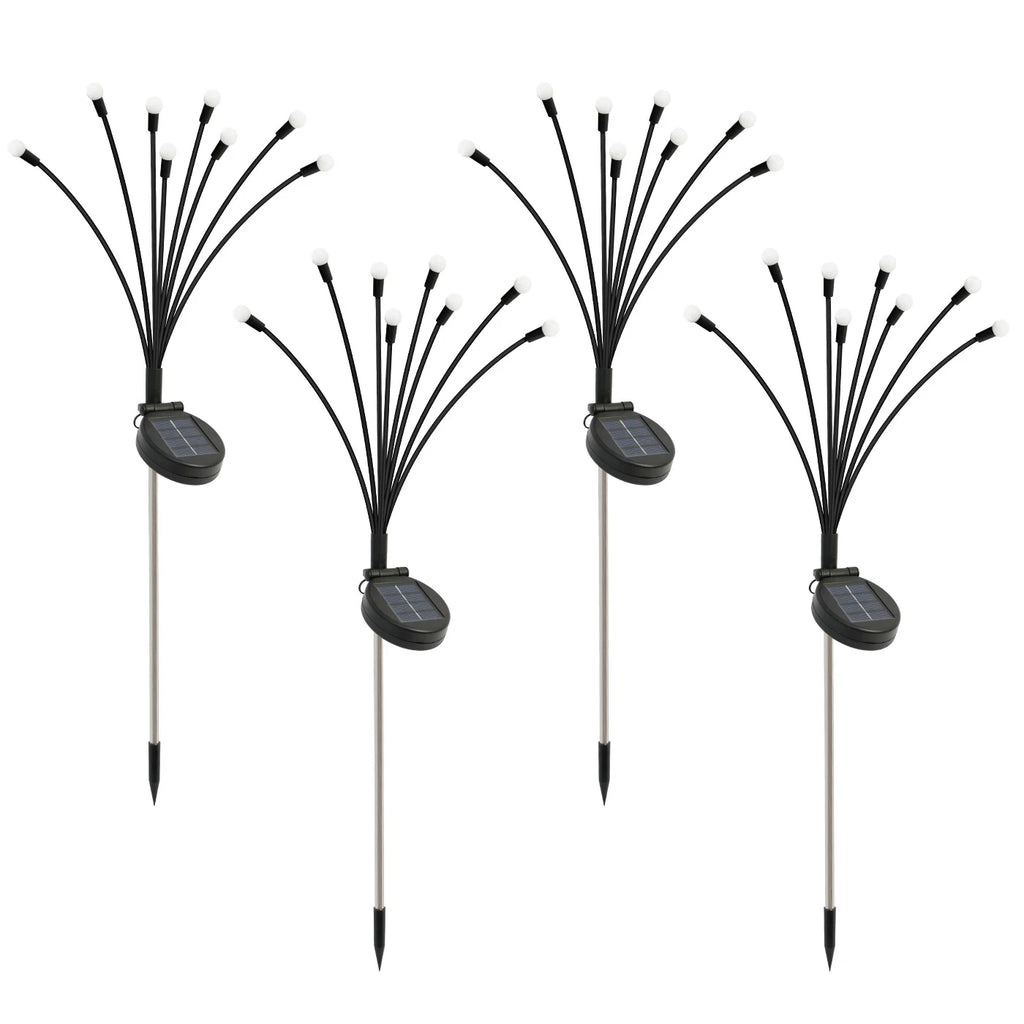 8-Head Solar Firefly Lights LED Solar Outdoor Decorative Garden Lights Waterproof