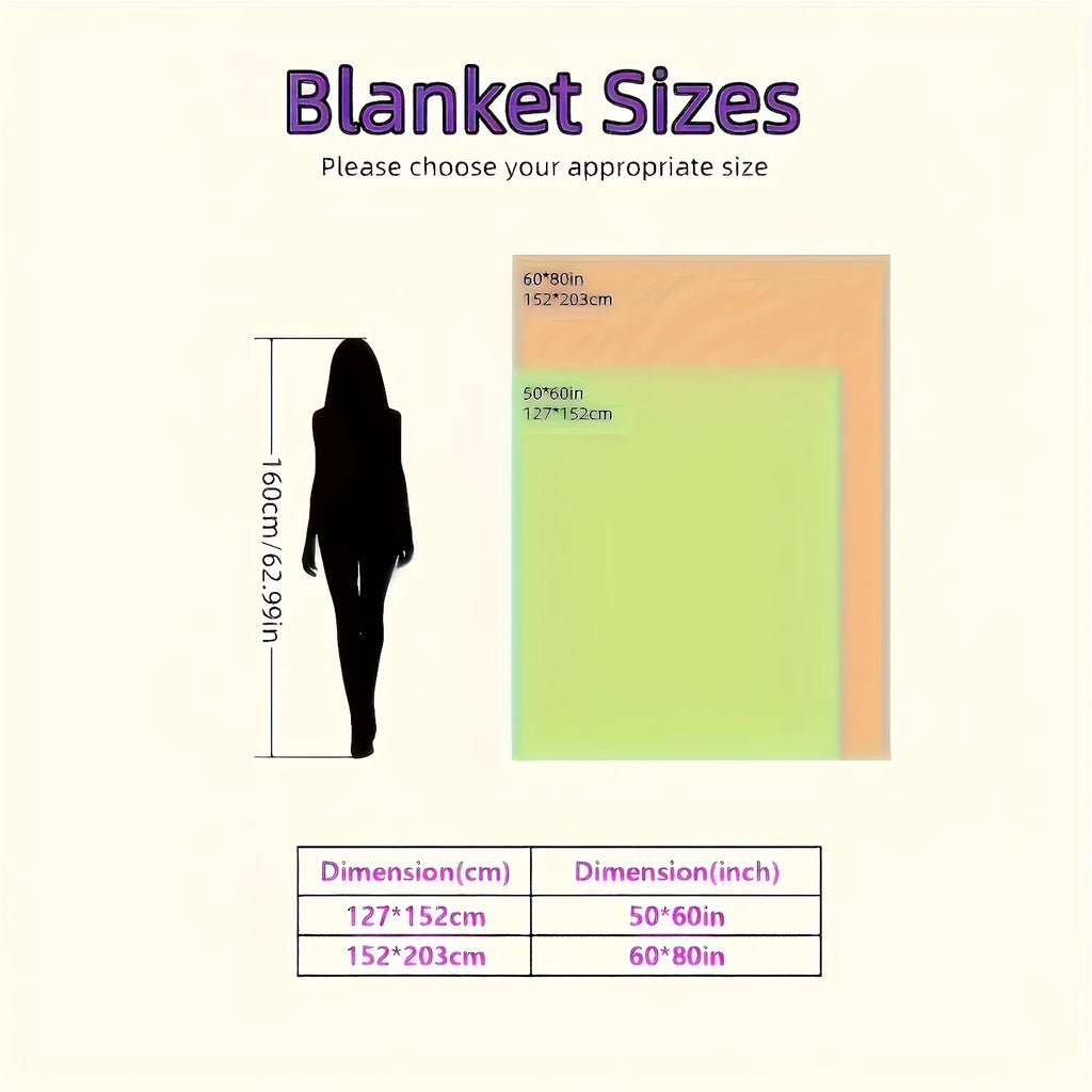 Sherpa Fleece Bed Blanket Twin