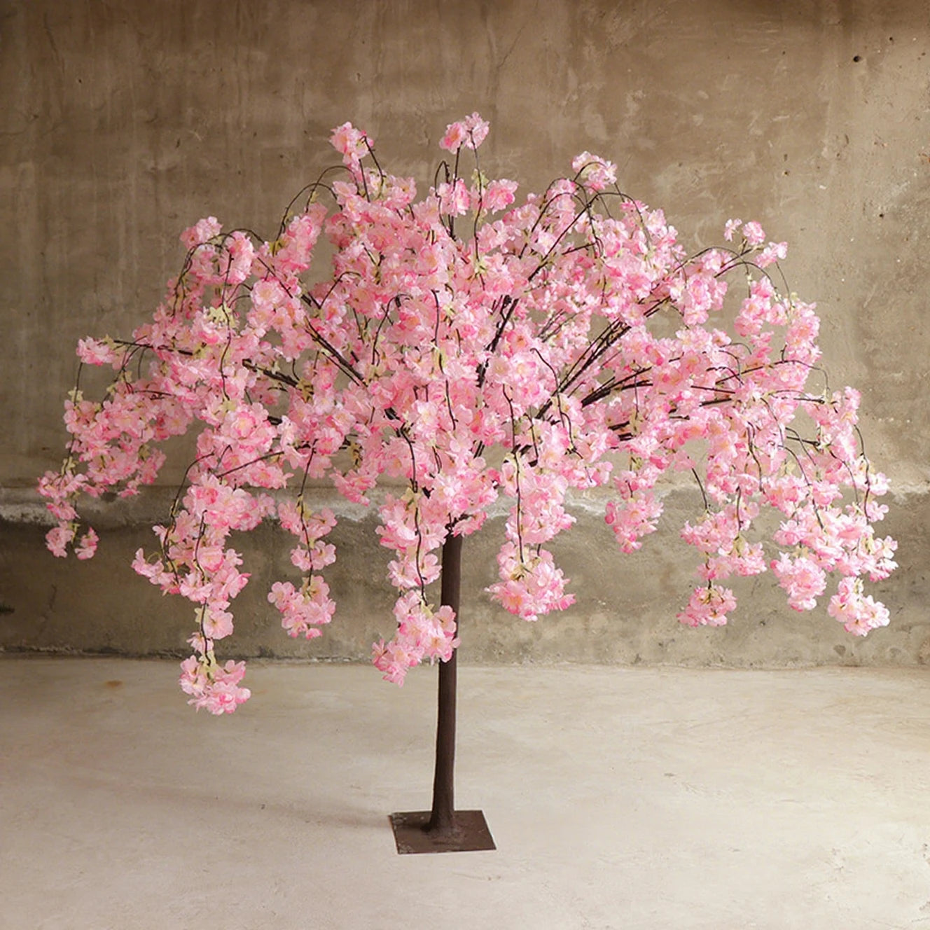 Simulation cherry blossom tree