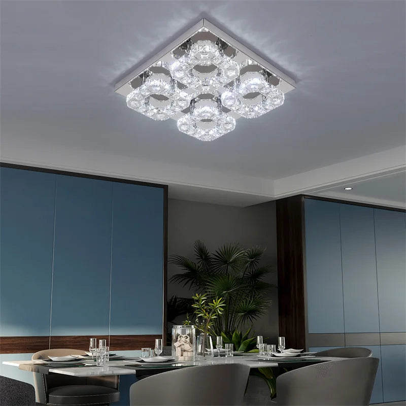 Crystal Led Ceiling Light