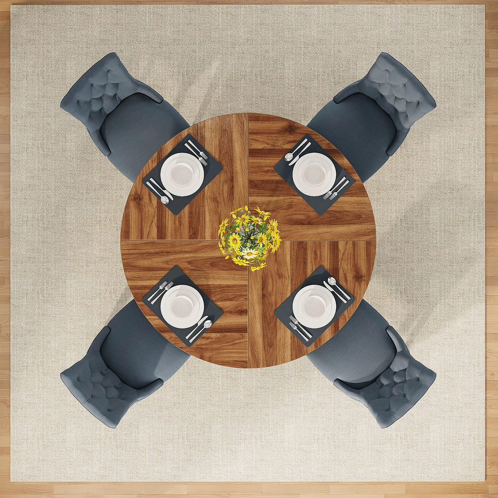 Tribesigns Round Dining Table