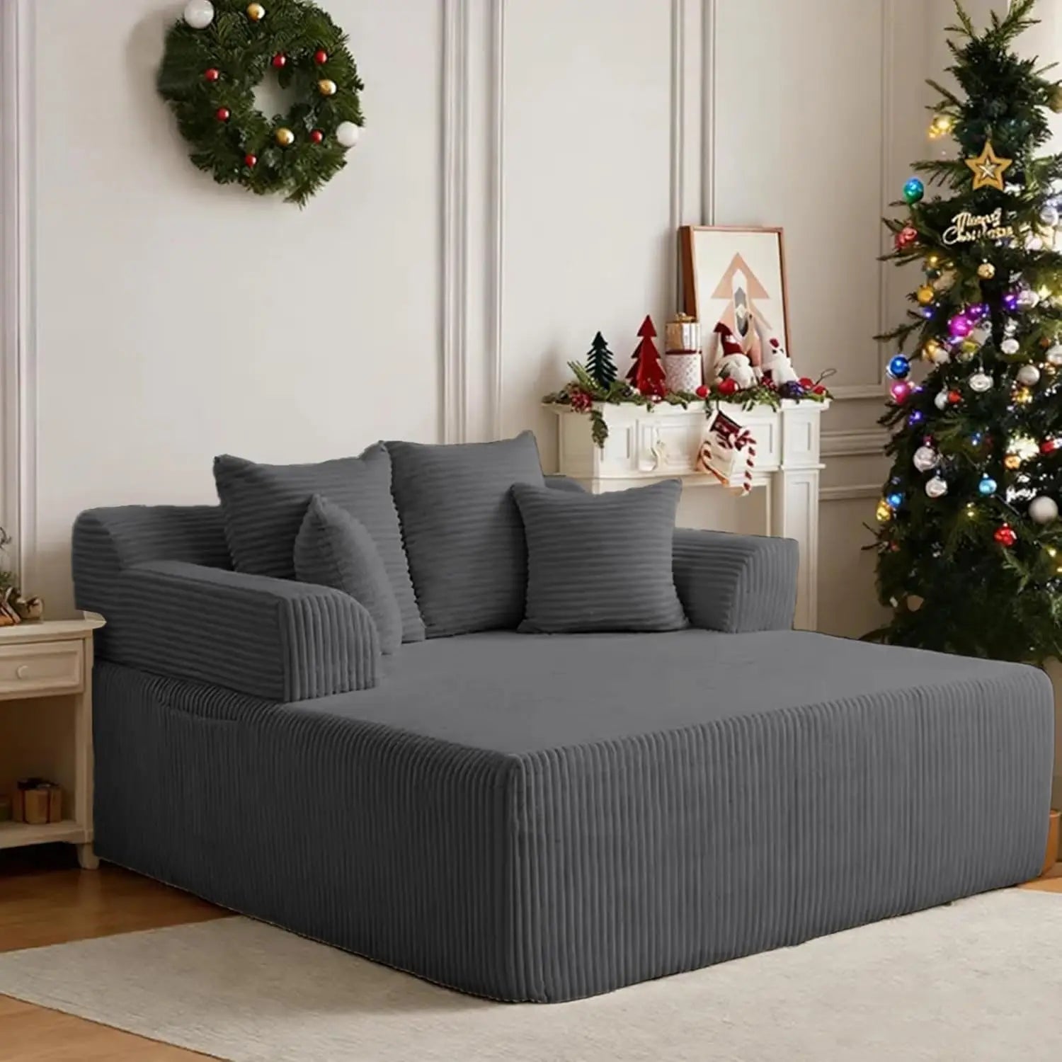 58" Chaise Lounge Chair